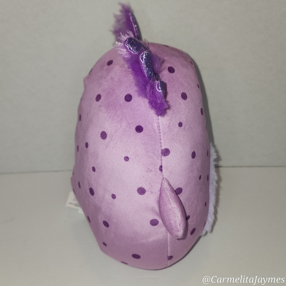 AMALA 🦎 Purple Spotted Axolotl Original Squishmallow by Kelly Toy ☆》NWT《☆ - Picture 6 of 9